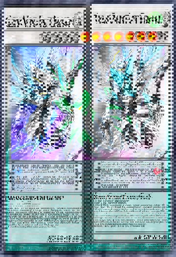 Clear Wing Fast Dragon