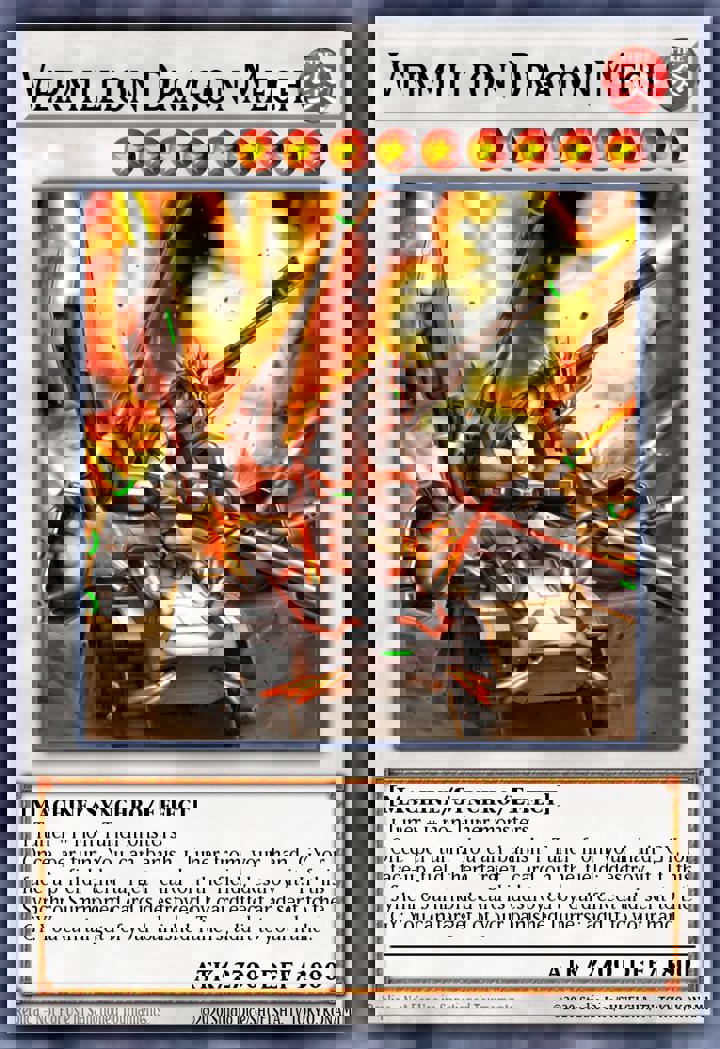Vermillion Dragon Mech
