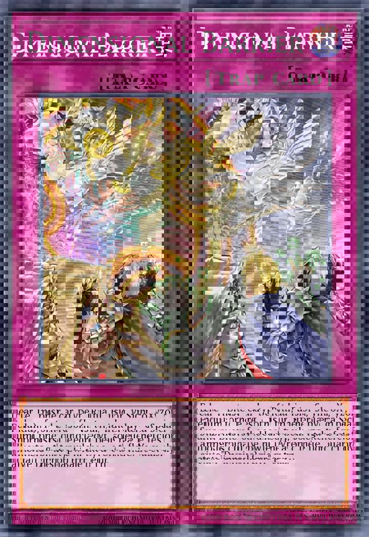Dimensional Barrier