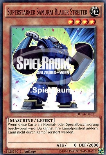 Superheavy Samurai Blue Brawler
