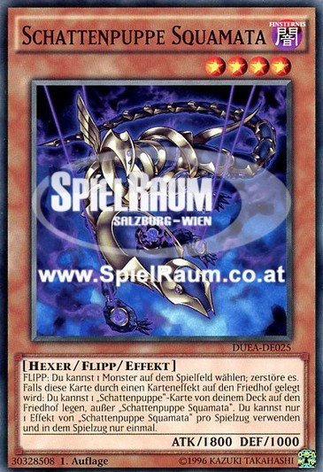 Shaddoll Squamata Single: Yu-Gi-Oh! Duelist Alliance Einzelkarte
