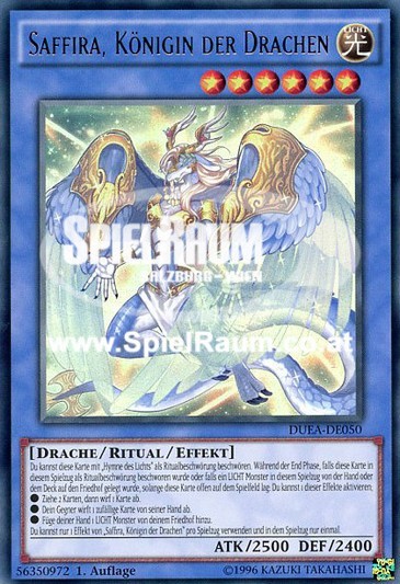 Saffira, Queen of Dragons (V.1 - Ultra Rare)