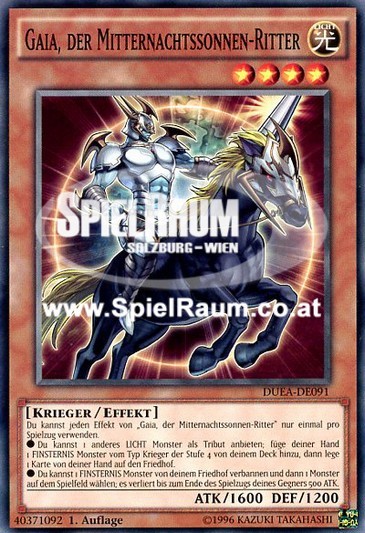 Gaia, the Mid-Knight Sun