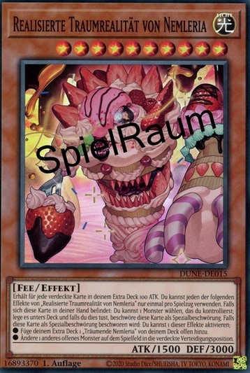 Dreaming Reality of Nemleria, Realized