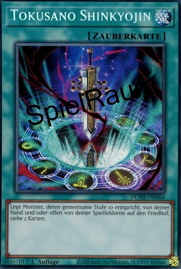 Tokusano Shinkyojin (V.1 - Secret Rare) Single: Yu-Gi-Oh! Duelist Nexus Einzelkarte