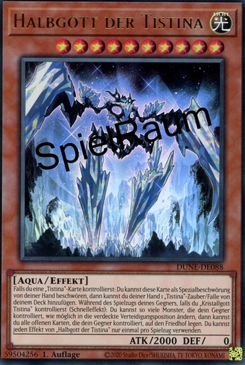 Demigod of the Tistina (V.1 - Ultra Rare) Single: Yu-Gi-Oh! Duelist Nexus Einzelkarte