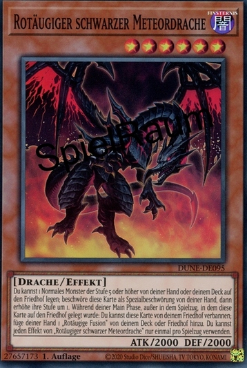 Red-Eyes Black Meteor Dragon