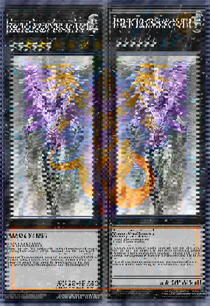 Hieratic Dragon King of Atum