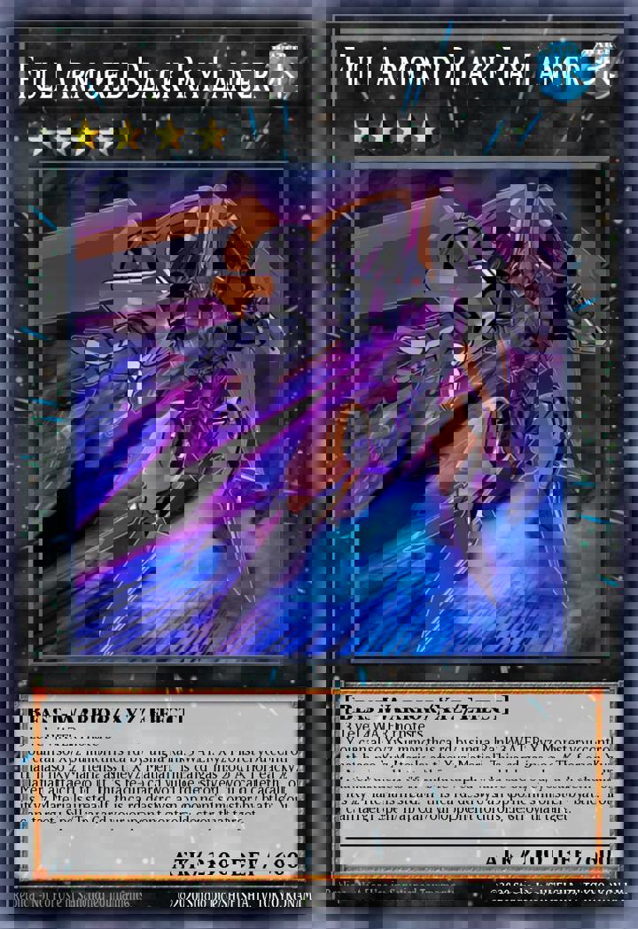 Full Armored Black Ray Lancer