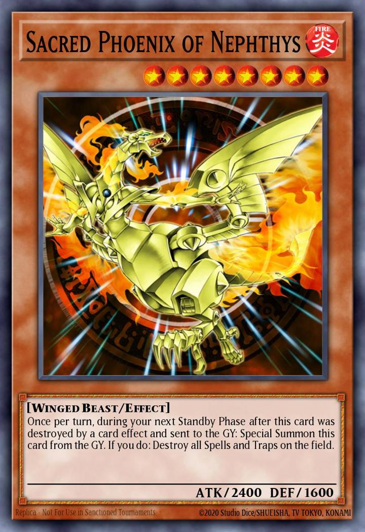 Sacred Phoenix of Nephthys Single: Yu-Gi-Oh! Elemental Energy Einzelkarte