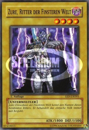 Zure, Knight of Dark World Single: Yu-Gi-Oh! Elemental Energy Einzelkarte