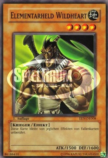 Elemental HERO Wildheart Single: Yu-Gi-Oh! Elemental Energy Einzelkarte