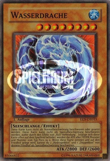Water Dragon (V.1 - Super Rare) Single: Yu-Gi-Oh! Elemental Energy Einzelkarte