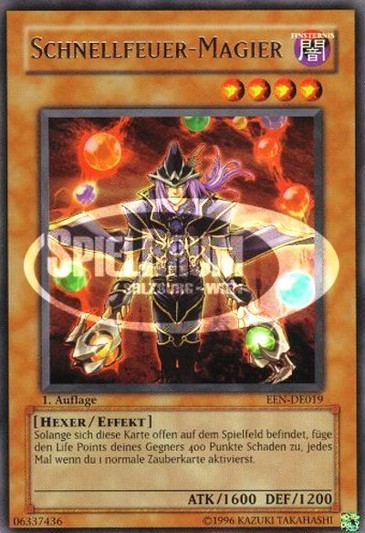 Rapid-Fire Magician (V.1 - Rare)