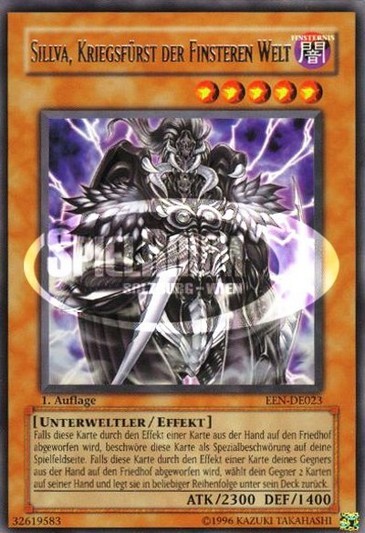 Sillva, Warlord of Dark World (V.1 - Rare) Single: Yu-Gi-Oh! Elemental Energy Einzelkarte