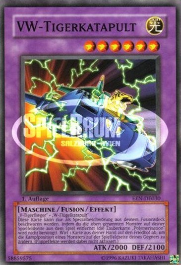 VW-Tiger Catapult Single: Yu-Gi-Oh! Elemental Energy Einzelkarte