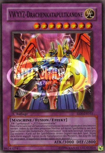 VWXYZ-Dragon Catapult Cannon (V.1 - Super Rare) Single: Yu-Gi-Oh! Elemental Energy Einzelkarte