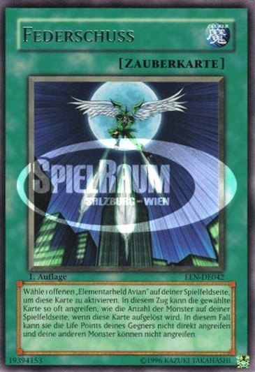 Federschuss: Yu-Gi-Oh! Karte kaufen - SpielRaum