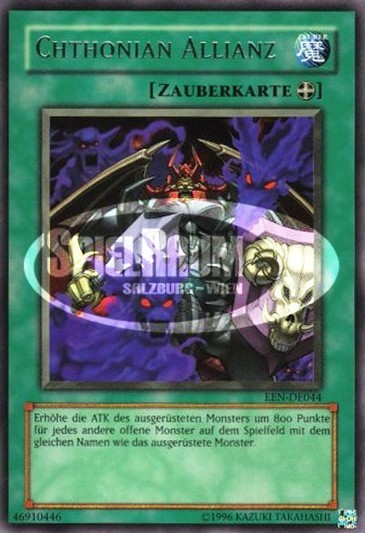 Chthonian Alliance (V.2 - Ultimate Rare) Single: Yu-Gi-Oh! Elemental Energy Einzelkarte