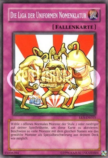The League of Uniform Nomenclature Single: Yu-Gi-Oh! Elemental Energy Einzelkarte