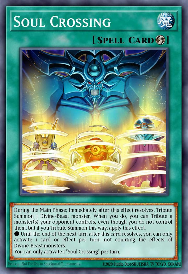 Soul Crossing Single: Yu-Gi-Oh! Egyptian God Deck: Slifer the Sky Dragon Einzelkarte