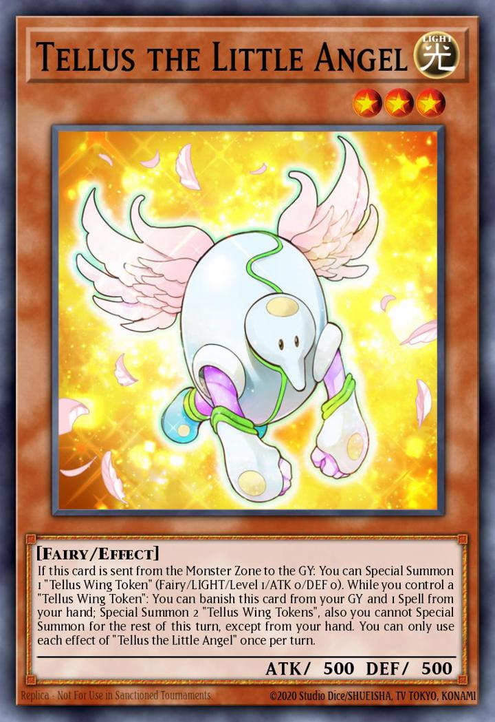 Tellus the Little Angel Single: Yu-Gi-Oh! Egyptian God Deck: Slifer the Sky Dragon Einzelkarte