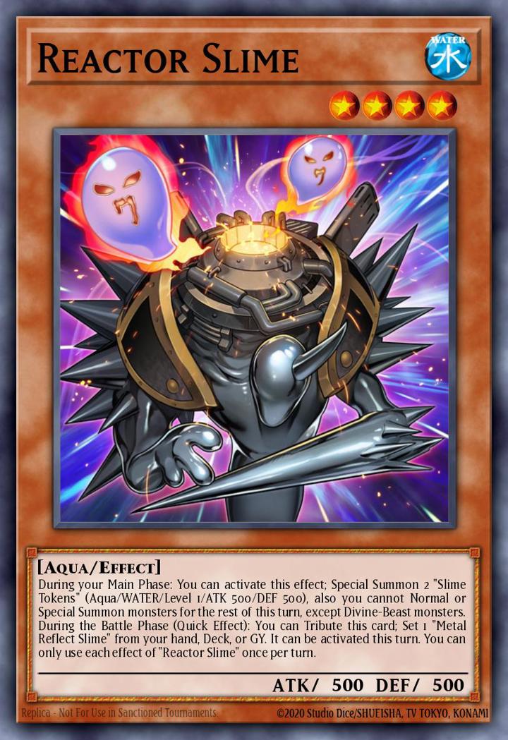 Reactor Slime Single: Yu-Gi-Oh! Egyptian God Deck: Slifer the Sky Dragon Einzelkarte