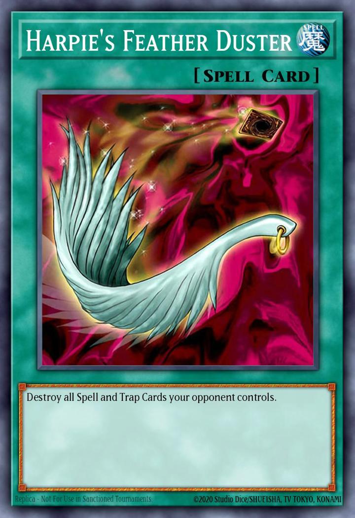 Harpie's Feather Duster Single: Yu-Gi-Oh! Egyptian God Deck: Slifer the Sky Dragon Einzelkarte