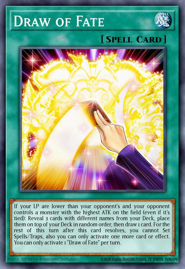 Draw of Fate Single: Yu-Gi-Oh! Egyptian God Deck: Slifer the Sky Dragon Einzelkarte