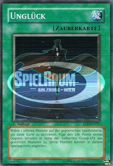 Misfortune Single: Yu-Gi-Oh! Enemy of Justice Einzelkarte