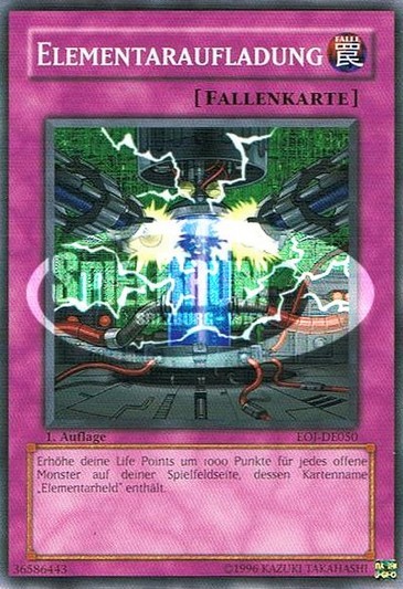 Elemental Recharge Single: Yu-Gi-Oh! Enemy of Justice Einzelkarte