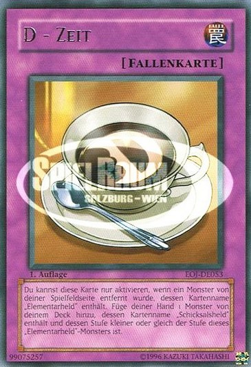 D - Time (V.1 - Rare)