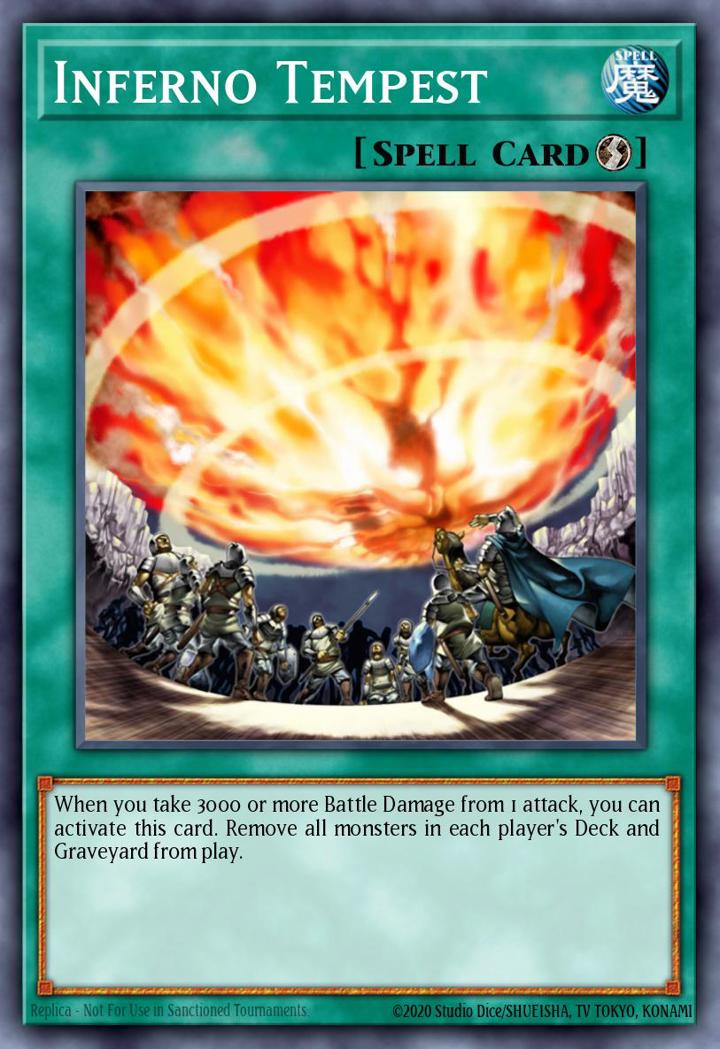 Inferno Tempest Single: Yu-Gi-Oh! Exclusive Pack 1 Einzelkarte