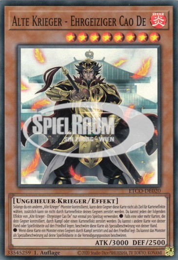 Ancient Warriors - Ambitious Cao De