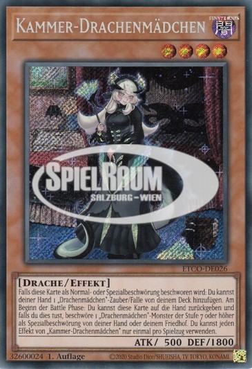 Chamber Dragonmaid (V.2 - Starlight Rare) Single: Yu-Gi-Oh! Eternity Code Einzelkarte