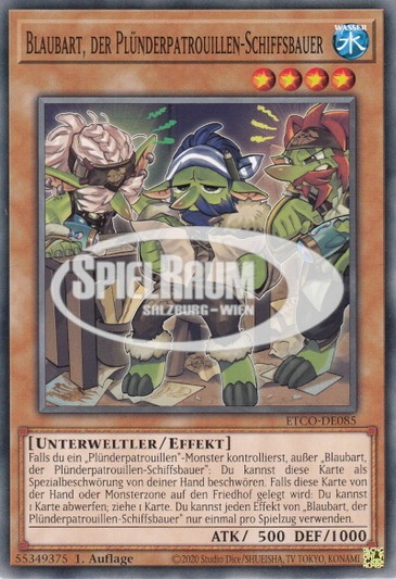 Bluebeard, the Plunder Patroll Shipwright