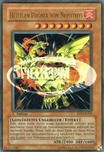 Sacred Phoenix of Nephthys (V.1 - Ultra Rare)