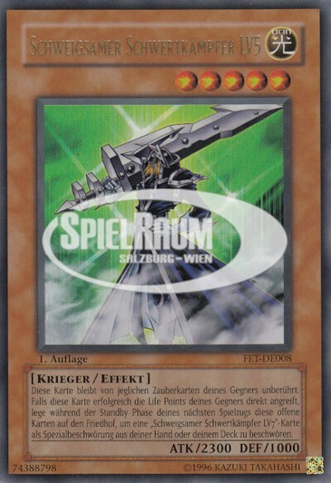 Silent Swordsman LV5 (V.1 - Ultra Rare)
