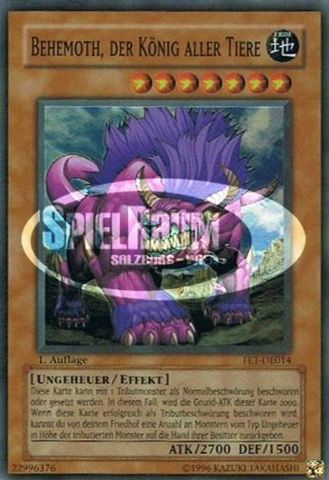 Behemoth the King of All Animals (V.1 - Super Rare)