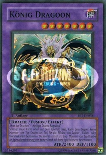 King Dragun (V.2 - Ultimate Rare) Single: Yu-Gi-Oh! Flaming Eternity Einzelkarte
