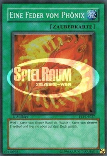 A Feather of the Phoenix (V.1 - Super Rare)