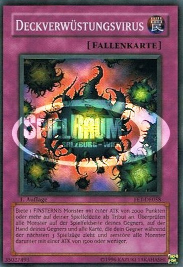 Deck Devastation Virus (V.1 - Super Rare)