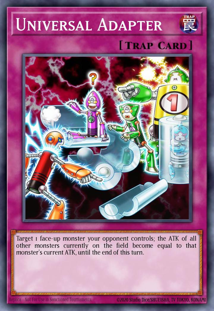 Universal Adapter Single: Yu-Gi-Oh! Flames of Destruction Einzelkarte