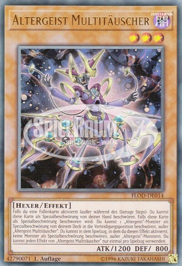 Altergeist Multifaker Single: Yu-Gi-Oh! Flames of Destruction Einzelkarte