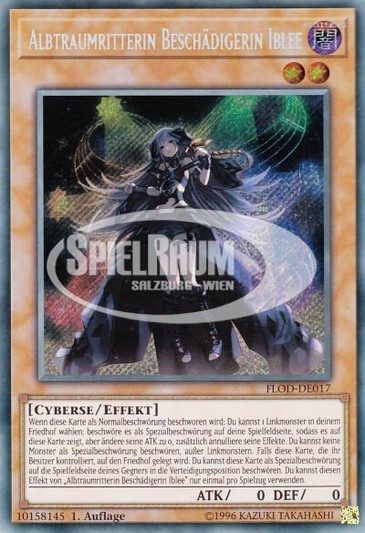 Knightmare Corruptor Iblee Single: Yu-Gi-Oh! Flames of Destruction Einzelkarte