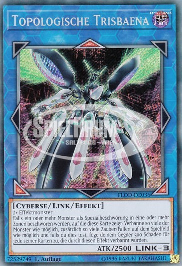 Topologic Trisbaena Single: Yu-Gi-Oh! Flames of Destruction Einzelkarte