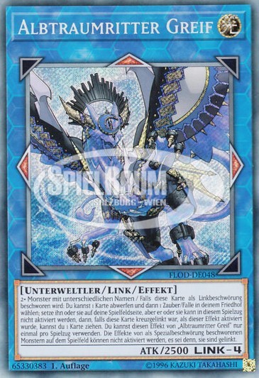 Knightmare Gryphon Single: Yu-Gi-Oh! Flames of Destruction Einzelkarte