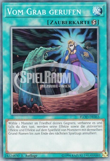Called by the Grave Single: Yu-Gi-Oh! Flames of Destruction Einzelkarte