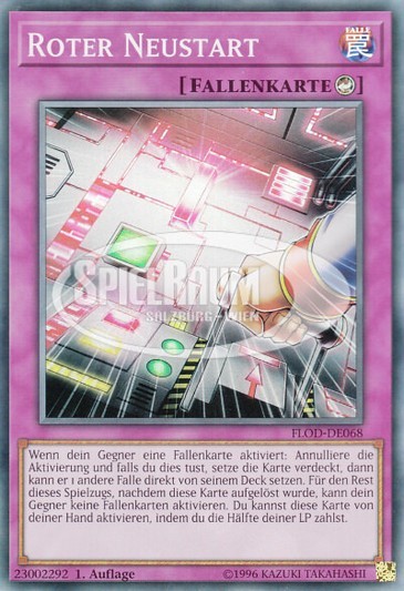 Red Reboot Single: Yu-Gi-Oh! Flames of Destruction Einzelkarte
