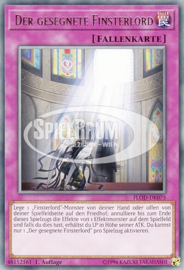The Sanctified Darklord Single: Yu-Gi-Oh! Flames of Destruction Einzelkarte